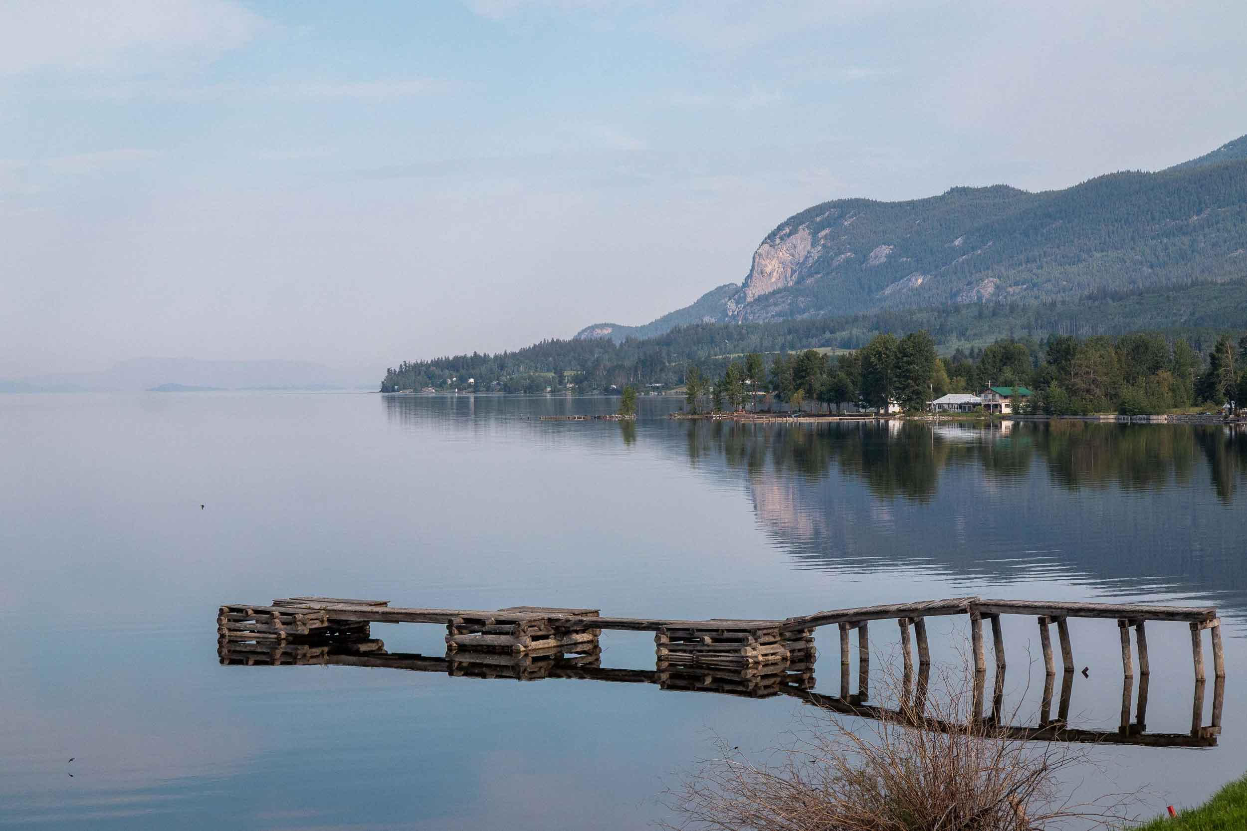 Dock on Stuart lake